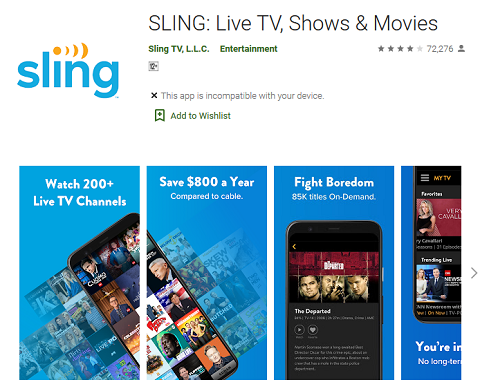 SLING Live TV, Shows Movies - Apps on Google Play
